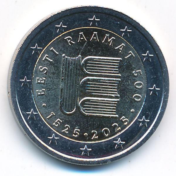 Эстония, 2 евро (2025 г.)