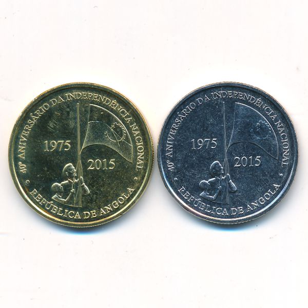 Ангола, Набор монет (2015 г.)