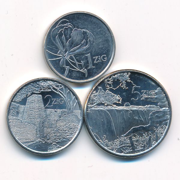 Зимбабве, Набор монет (2024 г.)