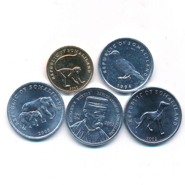 Сомалиленд, Набор монет