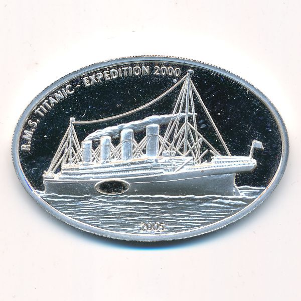 Либерия, 10 долларов (2005 г.)