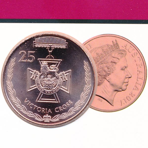 Австралия, 25 центов (2017 г.)