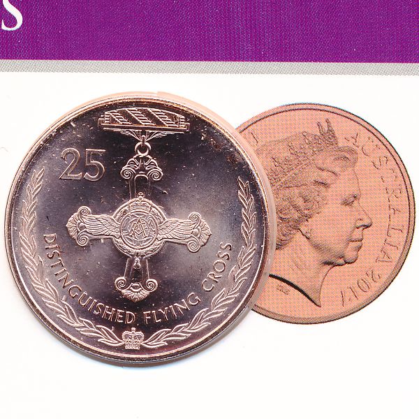 Австралия, 25 центов (2017 г.)