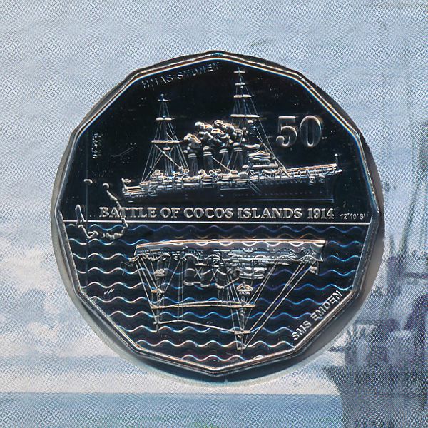 Австралия, 50 центов (2014 г.)