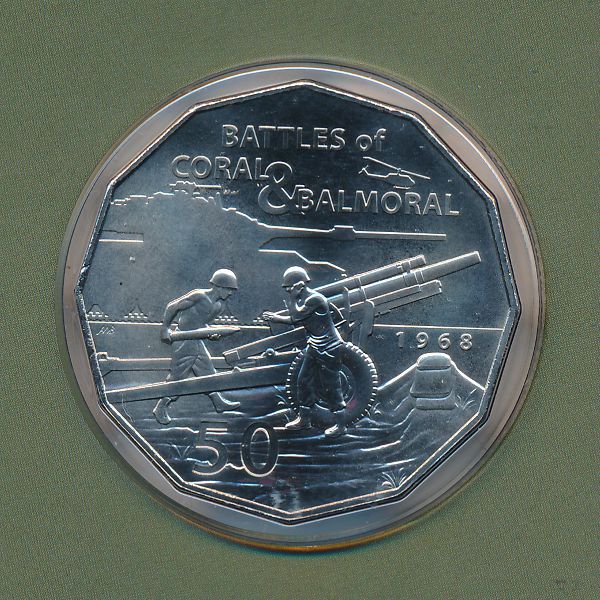 Австралия, 50 центов (2018 г.)