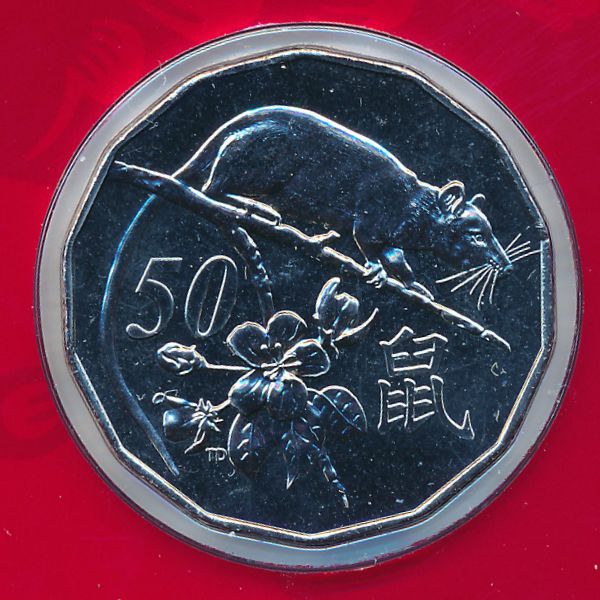 Австралия, 50 центов (2020 г.)