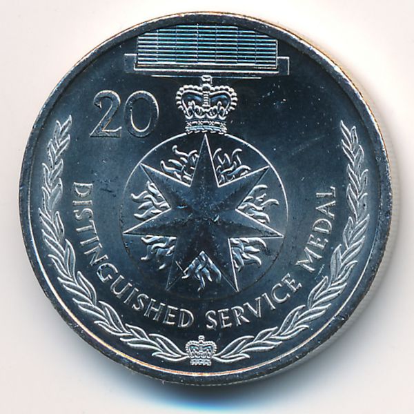 Австралия, 20 центов (2017 г.)