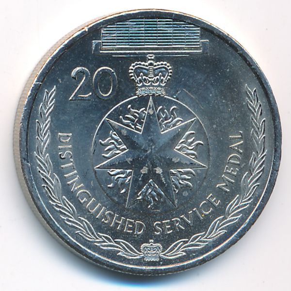 Австралия, 20 центов (2017 г.)