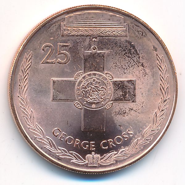 Австралия, 25 центов (2017 г.)