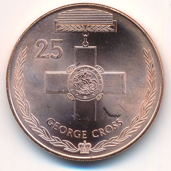 Австралия, 25 центов (2017 г.)