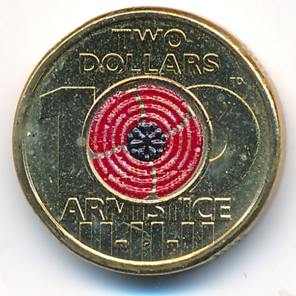 Австралия, 2 доллара (2018 г.)