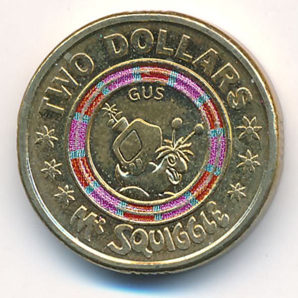 Австралия, 2 доллара (2019 г.)
