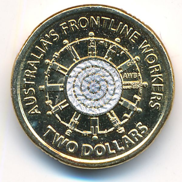 Австралия, 2 доллара (2022 г.)