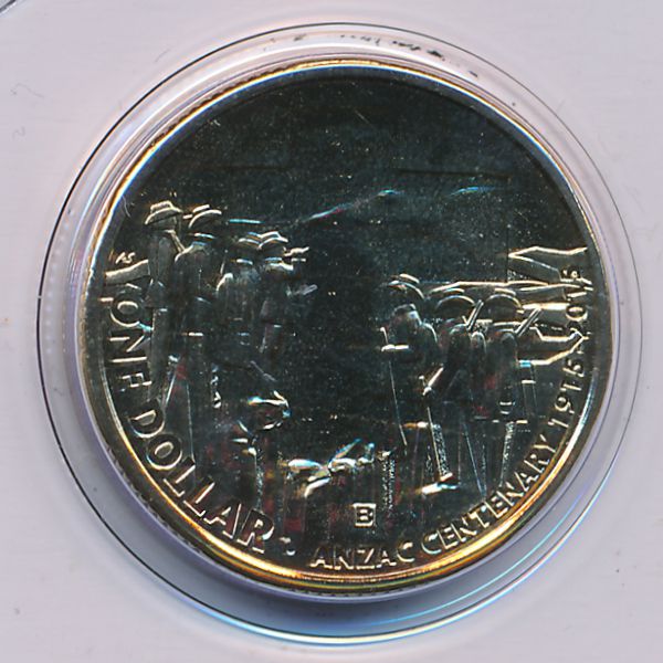 Австралия, 1 доллар (2015 г.)