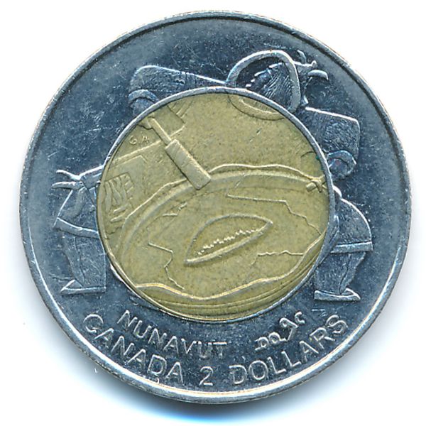 Канада, 2 доллара (1999 г.)