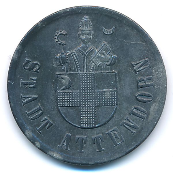 Аттендорн., 50 пфеннигов (1920 г.)