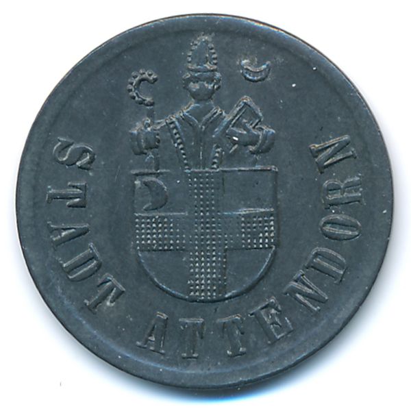 Аттендорн., 50 пфеннигов (1920 г.)
