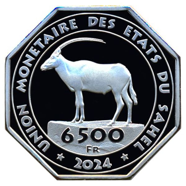 Конфедерация государств Сахеля., 6500 франков (2024 г.)