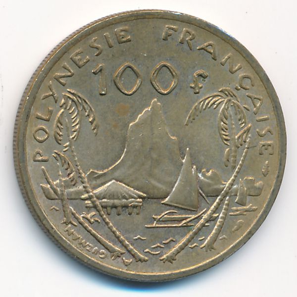 Французская Полинезия, 100 франков (1982 г.)