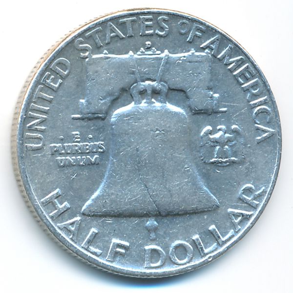 США, 1/2 доллара (1954 г.)