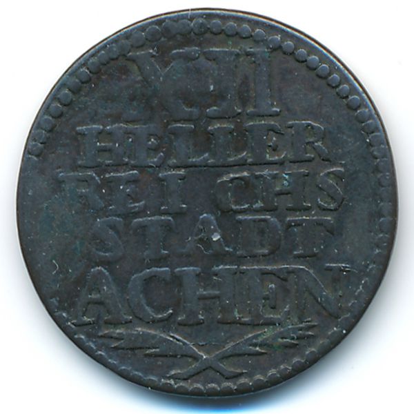 Ахен, 12 геллеров (1791 г.)