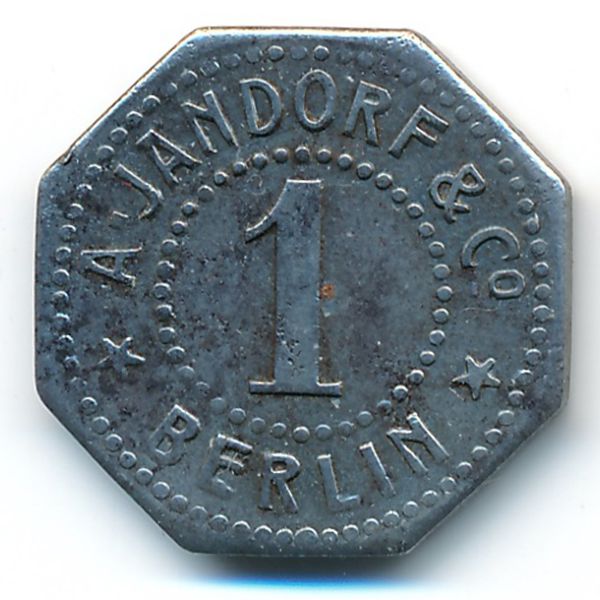 Берлин., 1 пфенниг