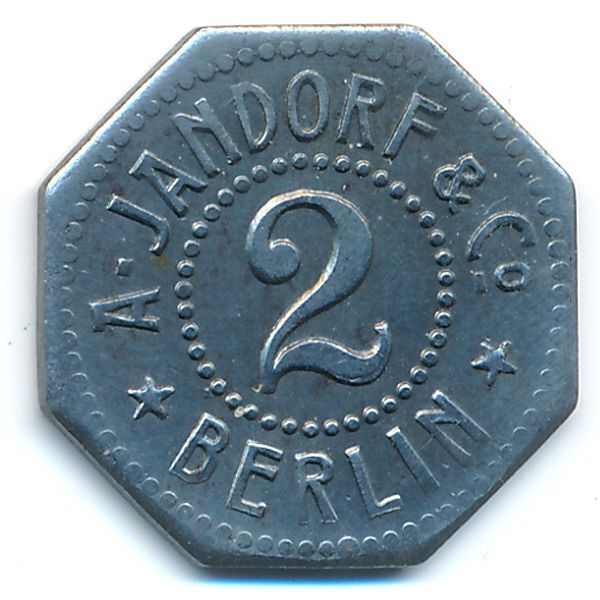 Берлин., 2 пфеннига