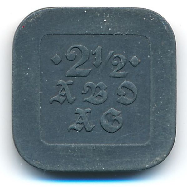 Берлин., 2 1/2 пфеннига