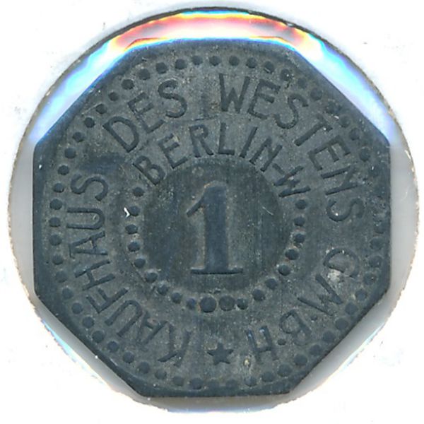 Берлин., 1 пфенниг