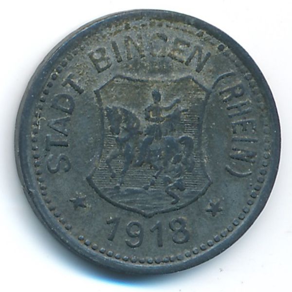 Бинген-на-Рейне., 10 пфеннигов (1918 г.)