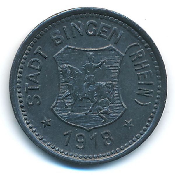Бинген-на-Рейне., 10 пфеннигов (1918 г.)