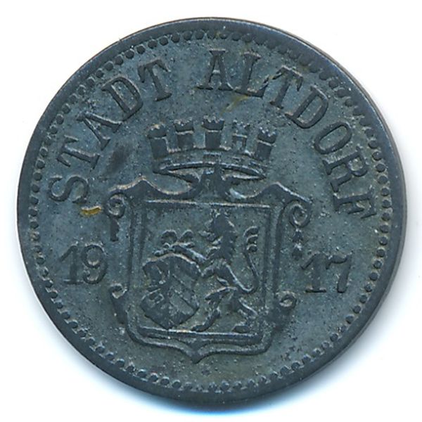 Альтдорф., 10 пфеннигов (1917 г.)