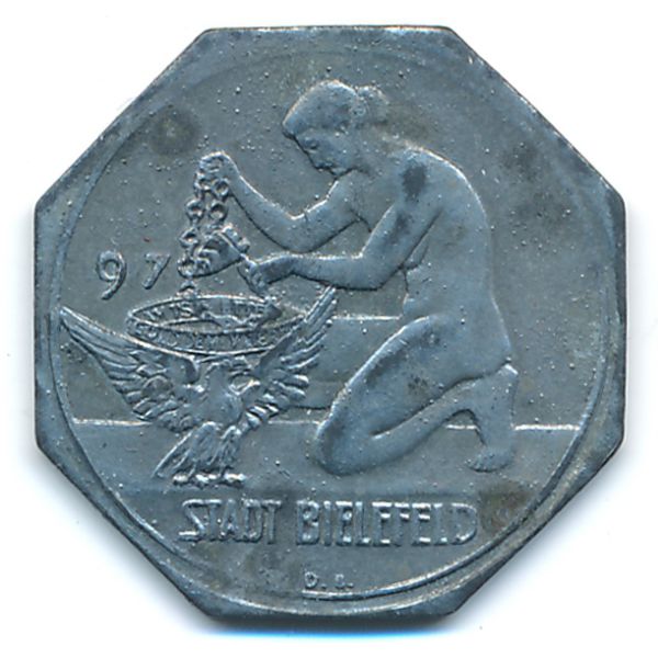 Билефельд., 10 пфеннигов (1917 г.)