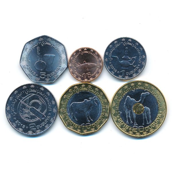 Мавритания, Набор монет