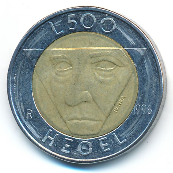 Сан-Марино, 500 лир (1996 г.)