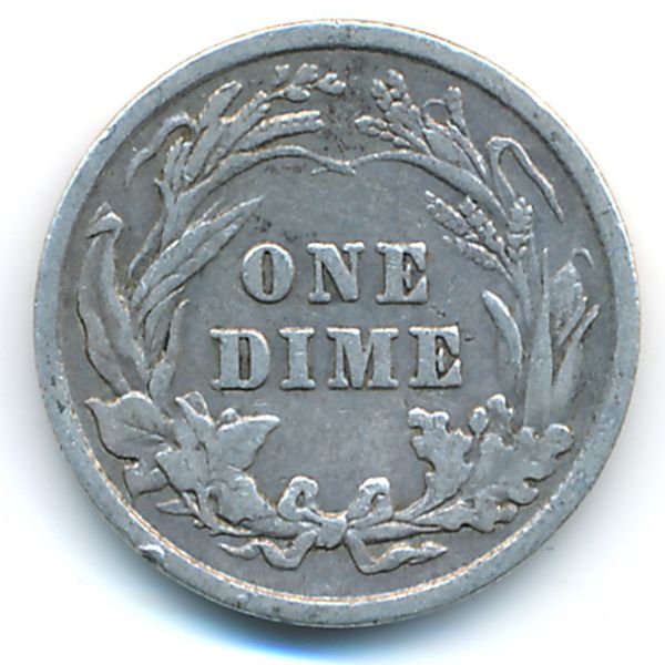 США, 1 дайм (1902 г.)