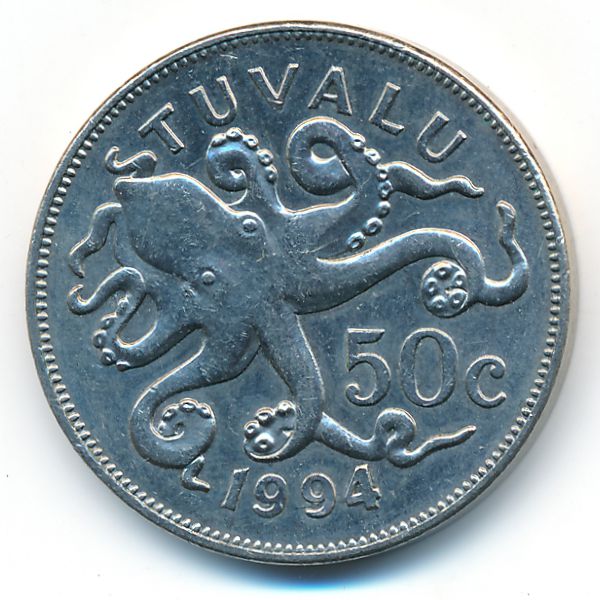 Тувалу, 50 центов (1994 г.)