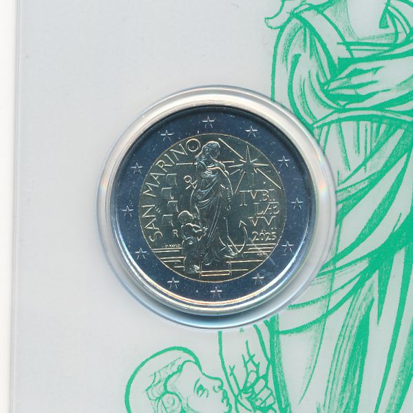 Сан-Марино, 2 евро (2025 г.)