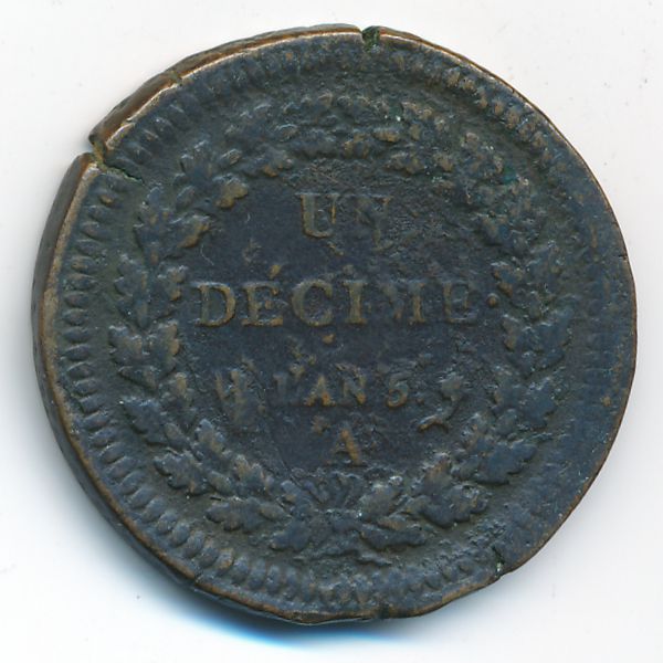 Франция, 1 десим