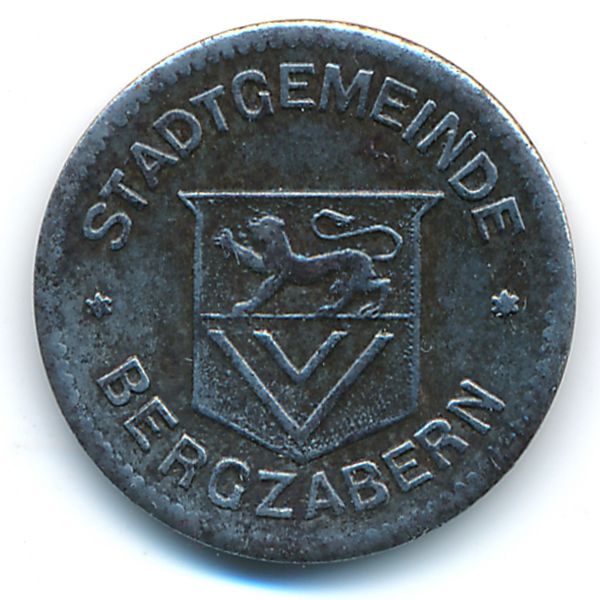 Бергцаберн., 10 пфеннигов (1917 г.)