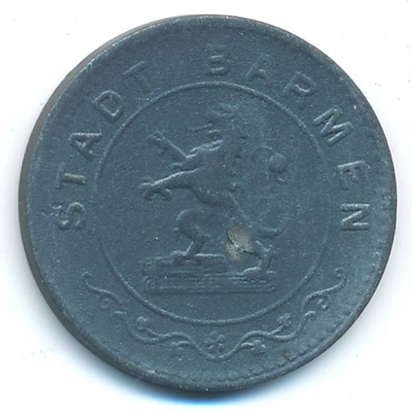 Бармен., 50 пфеннигов (1917 г.)