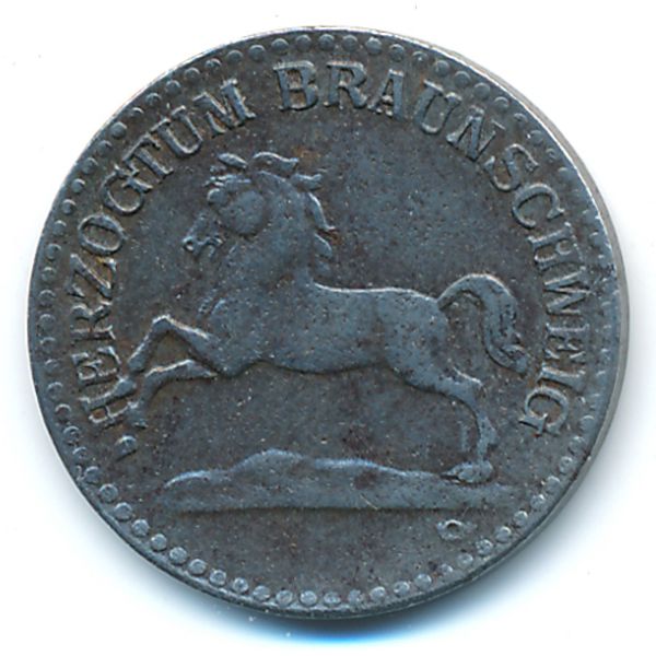 Брауншвейг., 10 пфеннигов (1918 г.)