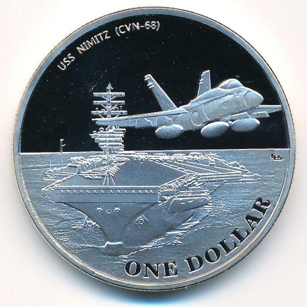 Диего-Гарсия., 1 доллар (2016 г.)