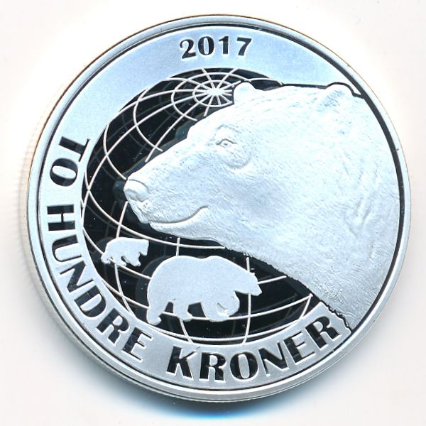 Свальбард., 200 крон (2017 г.)