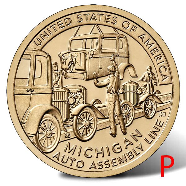 США, 1 доллар (2025 г.)