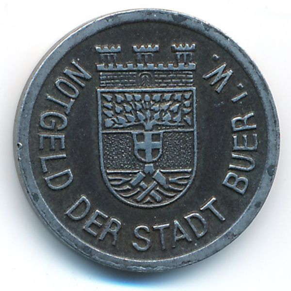 Буер., 10 пфеннигов (1919 г.)