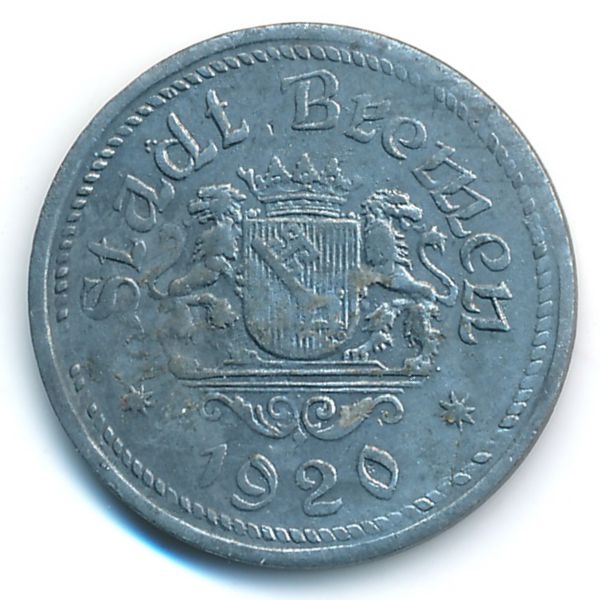 Бремен., 50 пфеннигов (1920 г.)