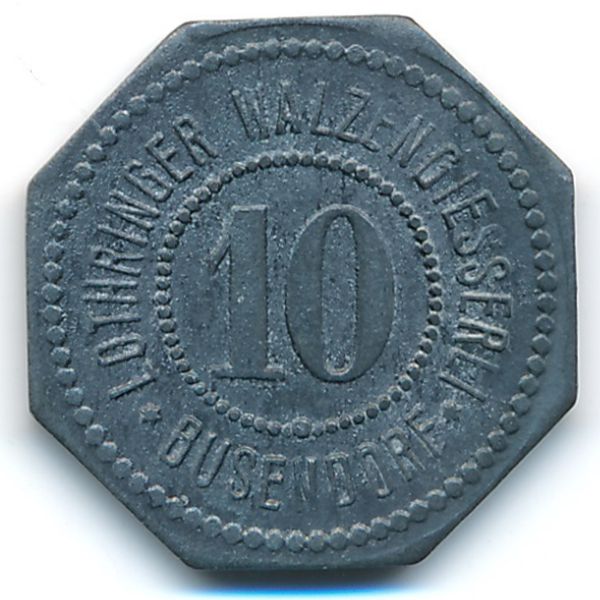 Бузендорф., 10 пфеннигов