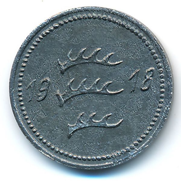 Бакнанг., 10 пфеннигов (1918 г.)