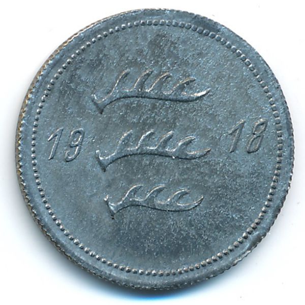 Бакнанг., 50 пфеннигов (1918 г.)